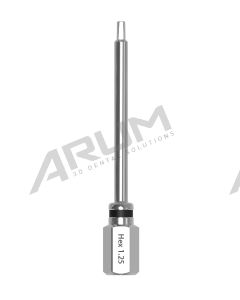 ARUM iPen Lab Driver Tip - Hex 1.25 - Black